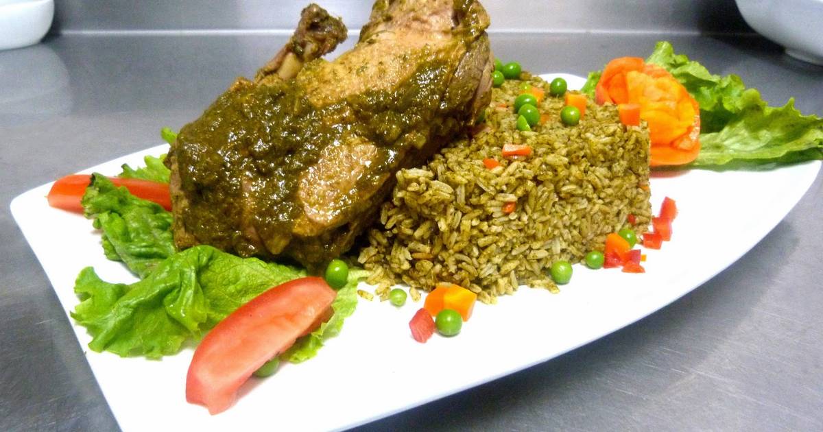 Arroz con pato, credits to cookpad.com