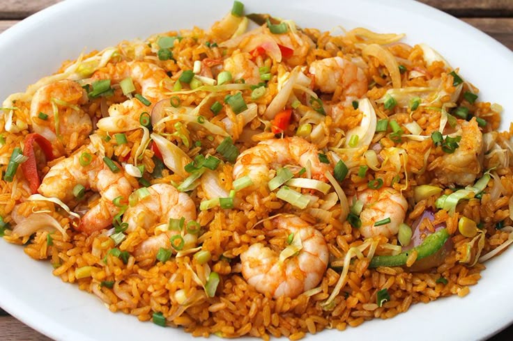 Arroz con camarones, credits to  deliciosi.com