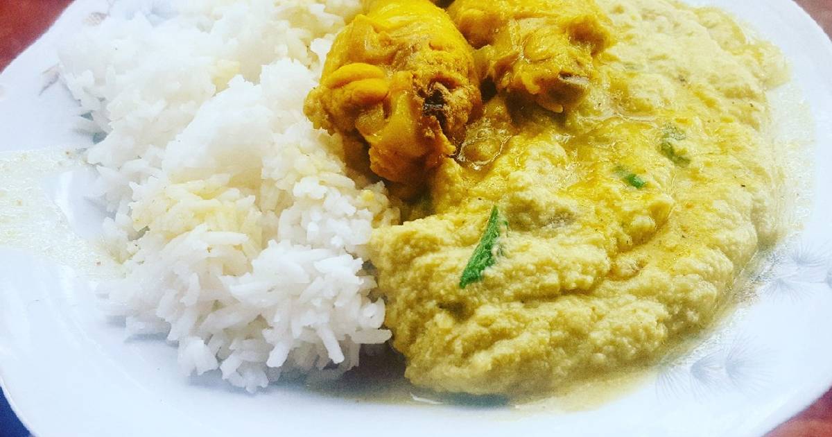 Guiso de tarwi, credits to cookpad.com